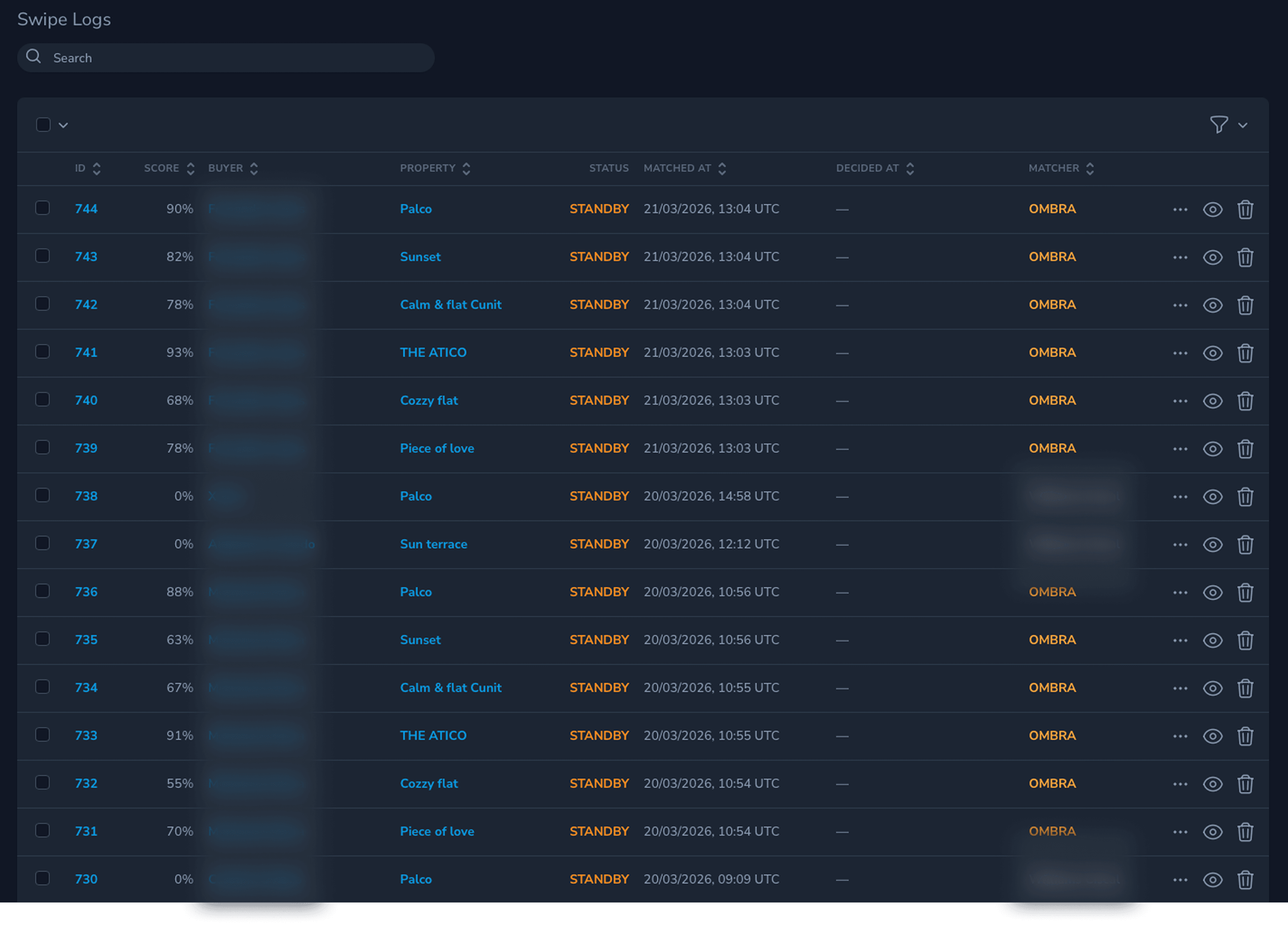 Ombra — AI Property Matching Microservice